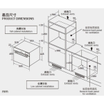 German Pool 德國寶 SGM-3620 36公升 嵌入式微波蒸烤焗爐